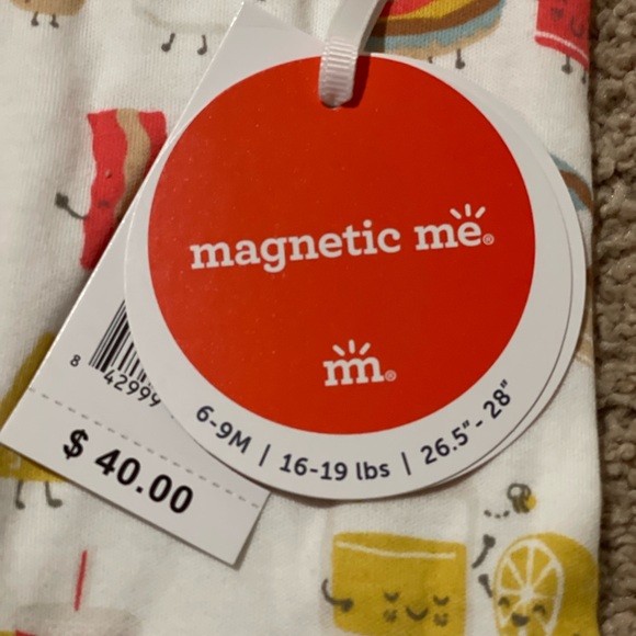 Magnetic Me Adorable Breakfast 🤗 Onesie Footies - Picture 3 of 4